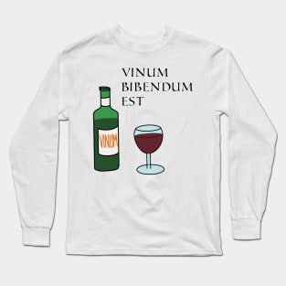 Latin Wine Lover Long Sleeve T-Shirt